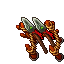lizard weapon rack