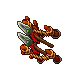 lizard weapon rack