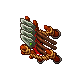 lizard weapon rack