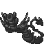 part of a giant stone dragon