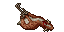 hanging deer