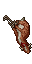 hanging deer