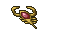 scorpion ornament