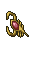 scorpion ornament