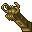 small golden scorpion