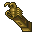 small golden scorpion