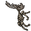 dead white deer