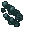 small moist stones