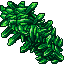 cluster of green crystals