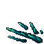 blue crystals
