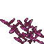 red crystals