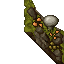 mossy wall