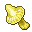 yellow glowing mushroom