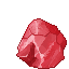 huge red crystal