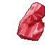 huge red crystal