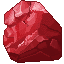 huge red crystal