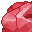huge red crystal
