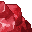 huge red crystal