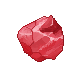 huge red crystal