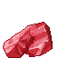 huge red crystal