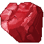 huge red crystal