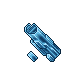 large blue crystal
