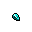 cyan crystal fragment