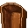 wooden coffin