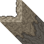 muddy stone wall