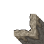 muddy stone wall