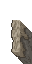 muddy stone wall