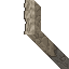 muddy stone wall
