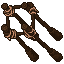 wooden scaffolding