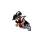 corpse of an undead jester