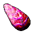 red shrine stone