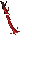 blood trickle