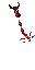 blood trickle