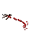blood trickle