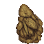 sandy rock pile