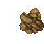 sandy rock pile