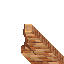 small ruined wall