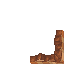 small ruined wall
