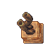 strange statue
