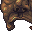 half-buried face