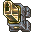golden lock pedestal