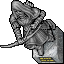 huntress statue