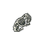 dead roaring lion