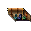 small bamboo shelf