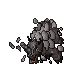 remains of a stone rhino
