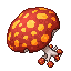 huge fly agaric